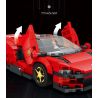 REBRICKABLE MOC-93918 93918 MOC93918 REOBRIX 11027 non  FERRARI DAYTONA SP3 bộ đồ chơi xếp lắp ráp ghép mô hình Speed Champions Racing Cars Đua Xe Công Thức 306 khối