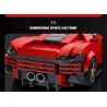 REBRICKABLE MOC-93918 93918 MOC93918 REOBRIX 11027 non  FERRARI DAYTONA SP3 bộ đồ chơi xếp lắp ráp ghép mô hình Speed Champions Racing Cars Đua Xe Công Thức 306 khối