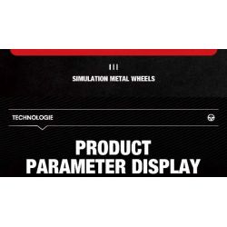 REBRICKABLE MOC-93918 93918 MOC93918 REOBRIX 11027 non  FERRARI DAYTONA SP3 bộ đồ chơi xếp lắp ráp ghép mô hình Speed Champions Racing Cars Đua Xe Công Thức 306 khối