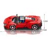 REOBRIX 11026 non  FERRARI DAYTONA SP3 1:16 tỷ lệ 1:16 bộ đồ chơi xếp lắp ráp ghép mô hình Creator Expert Chuyên Gia Sáng Tạo 1168 khối