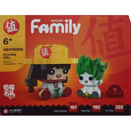 AMAZING BRICK AB51000G 51000G AB52001G 52001G AB41001G 41001G AB51001G 51001G AB41000G 41000G non  TRƯƠNG TIỂU THẢO bộ đồ chơi xếp lắp ráp ghép mô hình Creator AMZAING GIFTS Sáng Tạo 197 khối