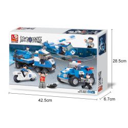SLUBAN M38-B0190 B0190 0190 M38B0190 38-B0190 non  HOẠT ĐỘNG KHẨN CẤP (BIỂN ĐẤT VÀ HÀNG KHÔNG) bộ đồ chơi xếp lắp ráp ghép mô hình Police Cảnh Sát 403 khối