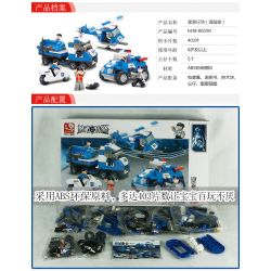 SLUBAN M38-B0190 B0190 0190 M38B0190 38-B0190 non  HOẠT ĐỘNG KHẨN CẤP (BIỂN ĐẤT VÀ HÀNG KHÔNG) bộ đồ chơi xếp lắp ráp ghép mô hình Police Cảnh Sát 403 khối