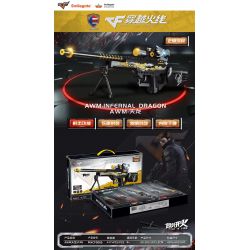 SHENZHEN RAEL ENTERTAINMENT MXCF0086 0086 non  AWM-RỒNG bộ đồ chơi xếp lắp ráp ghép mô hình AWM-INFERNAL DRAGON 417 khối