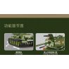 TA GAOLE T4014 4014 non  XE TĂNG T34 bộ đồ chơi xếp lắp ráp ghép mô hình Military Army TANK T34 Quân Sự Bộ Đội 2052 khối