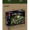 TA GAOLE T4014 4014 non  XE TĂNG T34 bộ đồ chơi xếp lắp ráp ghép mô hình Military Army TANK T34 Quân Sự Bộ Đội 2052 khối