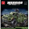 TA GAOLE T4015 4015 non  XE ĐỊA HÌNH CHIẾN BINH tỷ lệ 1:8 bộ đồ chơi xếp lắp ráp ghép mô hình  WARRIOR OFF-ROAD Kỹ Thuật Công Nghệ Cao Mô Hình Phương Tiện 3175 khối