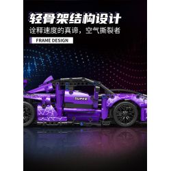 MOYU BLOCK MY88314 88314 non  MCLAREN SENNA GTR tỷ lệ 1:14 bộ đồ chơi xếp lắp ráp ghép mô hình  Kỹ Thuật Công Nghệ Cao Mô Hình Phương Tiện 1227 khối