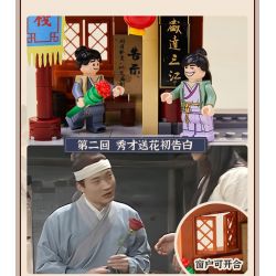 PANTASY 86219 non  ĐỒNG PHỦ TIỂU PHƯƠNG bộ đồ chơi xếp lắp ráp ghép mô hình