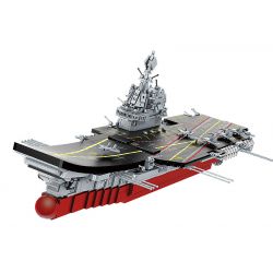 FORANGE FC6103 6103 non  TÀU SÂN BAY TYPE 001A bộ đồ chơi xếp lắp ráp ghép mô hình Military Army Quân Sự Bộ Đội 2002 khối