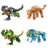 YONG LEXING 55001 non  THẾ GIỚI KHỦNG LONG 4 TỔNG HỢP bộ đồ chơi xếp lắp ráp ghép mô hình Jurassic World DINOSAUR WORLD 1666 khối