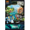 YONG LEXING 55001 non  THẾ GIỚI KHỦNG LONG 4 TỔNG HỢP bộ đồ chơi xếp lắp ráp ghép mô hình Jurassic World DINOSAUR WORLD 1666 khối