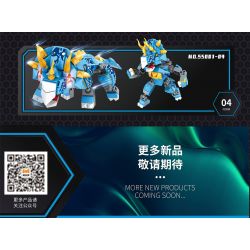 YONG LEXING 55001 non  THẾ GIỚI KHỦNG LONG 4 TỔNG HỢP bộ đồ chơi xếp lắp ráp ghép mô hình Jurassic World DINOSAUR WORLD 1666 khối