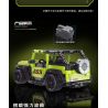 YONG LEXING 11018 non  XE ĐẦU KÉO JEEP WRANGLER bộ đồ chơi xếp lắp ráp ghép mô hình  Kỹ Thuật Công Nghệ Cao Mô Hình Phương Tiện 435 khối