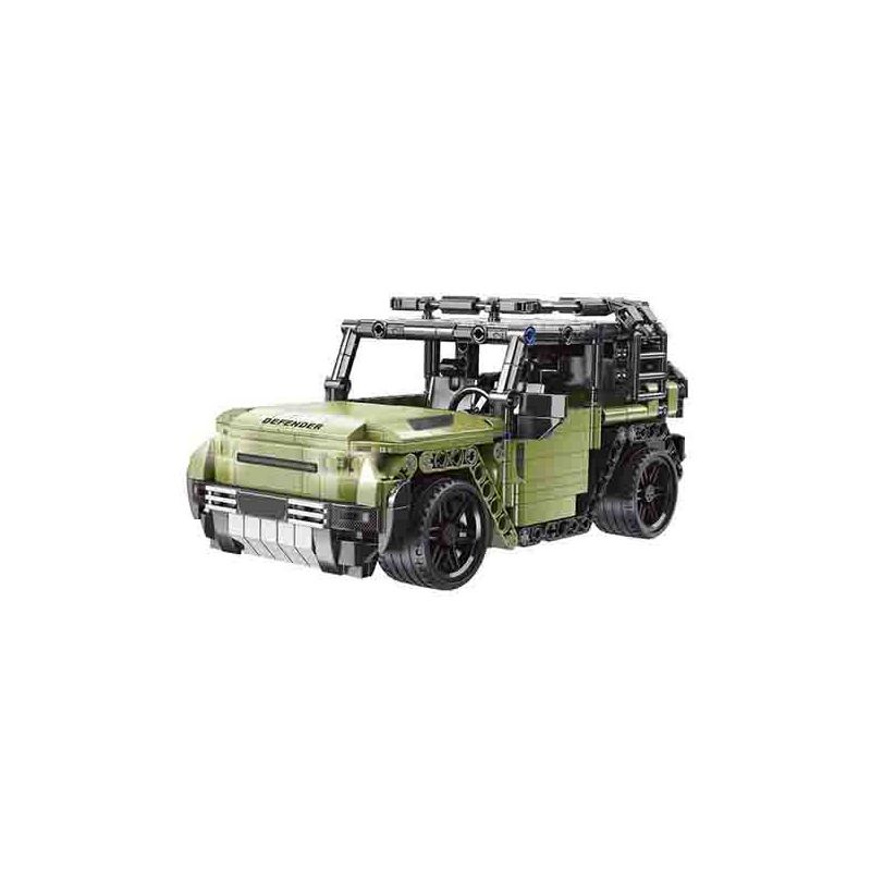 YONG LEXING 11017 non  LAND ROVER DEFENDER LÙI XE bộ đồ chơi xếp lắp ráp ghép mô hình  Kỹ Thuật Công Nghệ Cao Mô Hình Phương Tiện 522 khối