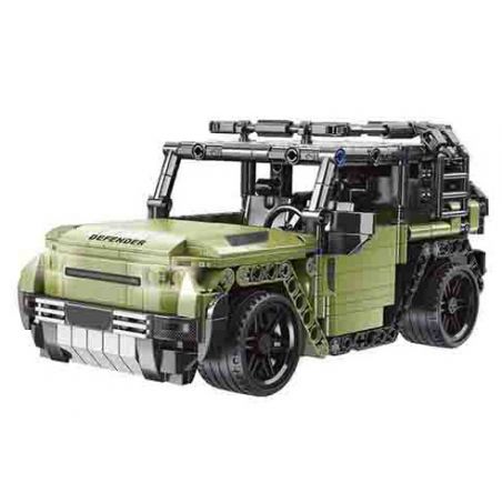 YONG LEXING 11017 non  LAND ROVER DEFENDER LÙI XE bộ đồ chơi xếp lắp ráp ghép mô hình  Kỹ Thuật Công Nghệ Cao Mô Hình Phương Tiện 522 khối