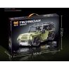 YONG LEXING 11017 non  LAND ROVER DEFENDER LÙI XE bộ đồ chơi xếp lắp ráp ghép mô hình  Kỹ Thuật Công Nghệ Cao Mô Hình Phương Tiện 522 khối