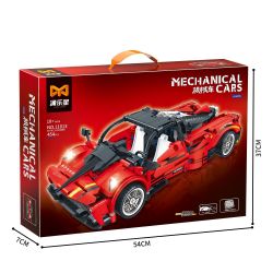 YONG LEXING 11013 non  PAGANI LÙI XE bộ đồ chơi xếp lắp ráp ghép mô hình  Kỹ Thuật Công Nghệ Cao Mô Hình Phương Tiện 454 khối