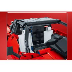 YONG LEXING 11013 non  PAGANI LÙI XE bộ đồ chơi xếp lắp ráp ghép mô hình  Kỹ Thuật Công Nghệ Cao Mô Hình Phương Tiện 454 khối