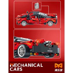 YONG LEXING 11013 non  PAGANI LÙI XE bộ đồ chơi xếp lắp ráp ghép mô hình  Kỹ Thuật Công Nghệ Cao Mô Hình Phương Tiện 454 khối