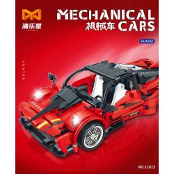 YONG LEXING 11013 non  PAGANI LÙI XE bộ đồ chơi xếp lắp ráp ghép mô hình  Kỹ Thuật Công Nghệ Cao Mô Hình Phương Tiện 454 khối