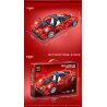 YONG LEXING 11013 non  PAGANI LÙI XE bộ đồ chơi xếp lắp ráp ghép mô hình  Kỹ Thuật Công Nghệ Cao Mô Hình Phương Tiện 454 khối