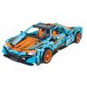 YONG LEXING 11012 non  XE LÙI MCLAREN P1 bộ đồ chơi xếp lắp ráp ghép mô hình  Kỹ Thuật Công Nghệ Cao Mô Hình Phương Tiện 451 khối