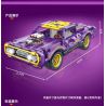 YONG LEXING 11010 non  DODGE CHALLENGER LÙI XE bộ đồ chơi xếp lắp ráp ghép mô hình  Kỹ Thuật Công Nghệ Cao Mô Hình Phương Tiện 463 khối