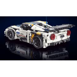 YONG LEXING 11007 non  FORD GT MK II XE KÉO bộ đồ chơi xếp lắp ráp ghép mô hình  Kỹ Thuật Công Nghệ Cao Mô Hình Phương Tiện 480 khối