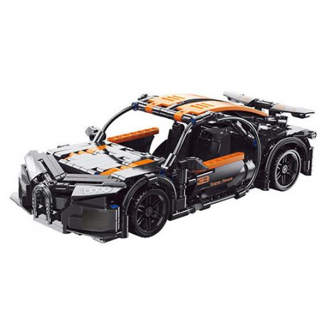 YONG LEXING 11004 non  BUGATTI VEYRON LÙI XE bộ đồ chơi xếp lắp ráp ghép mô hình  BUGATTI CHIRON Kỹ Thuật Công Nghệ Cao Mô Hình Phương Tiện 490 khối