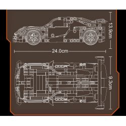 YONG LEXING 11002 non  XE LÙI APOLLO IE bộ đồ chơi xếp lắp ráp ghép mô hình  Kỹ Thuật Công Nghệ Cao Mô Hình Phương Tiện 478 khối