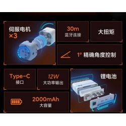 XIAOMI MITU MI ONEBOT XJXL07IQI 07IQI non  XE KỸ THUẬT TIÊN PHONG bộ đồ chơi xếp lắp ráp ghép mô hình  Kỹ Thuật Công Nghệ Cao Mô Hình Phương Tiện 1530 khối