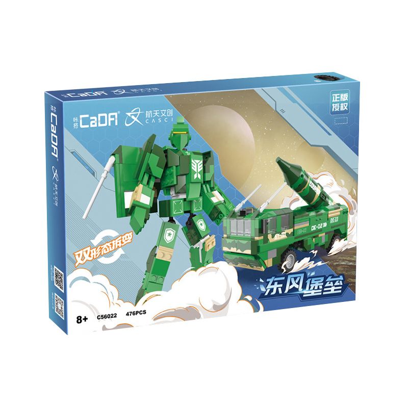 CADA DOUBLEE C56022 56022 non  PHÁO ĐÀI ĐÔNG PHONG bộ đồ chơi xếp lắp ráp ghép mô hình Space Exploration Thám Hiểm Không Gian 476 khối