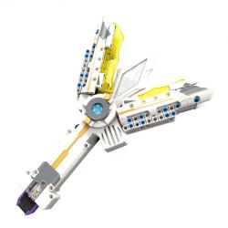 Enlighten 75022 Qman 75022 non  THANH CHIẾN THẮNG TRIJA bộ đồ chơi xếp lắp ráp ghép mô hình Ultraman Vệ Binh Vũ Trụ Siêu Nhân Điện Quang 130 khối