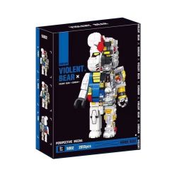 5002 non  GẤU BẠO LỰC bộ đồ chơi xếp lắp ráp ghép mô hình Movie & Game VIOLENT BEAR Phim Và Trò Chơi 2055 khối