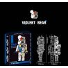 5002 non  GẤU BẠO LỰC bộ đồ chơi xếp lắp ráp ghép mô hình Movie & Game VIOLENT BEAR Phim Và Trò Chơi 2055 khối