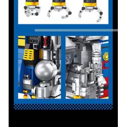 5002 non  GẤU BẠO LỰC bộ đồ chơi xếp lắp ráp ghép mô hình Movie & Game VIOLENT BEAR Phim Và Trò Chơi 2055 khối