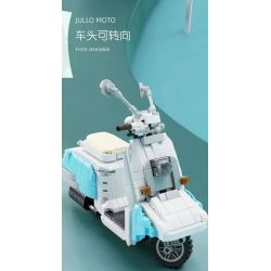 QIZHILE 85009 non  XE TAY GA TÊN LỬA RÙA bộ đồ chơi xếp lắp ráp ghép mô hình Creator JULLO MOTO Sáng Tạo