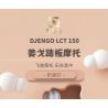 QIZHILE 85007 non  XE TAY GA DJANGO bộ đồ chơi xếp lắp ráp ghép mô hình Creator DJENGO LCT 150 Sáng Tạo