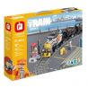 FORANGE FC3611 3611 non  TÀU ĐIỆN CHỞ HÀNG bộ đồ chơi xếp lắp ráp ghép mô hình Trains THE TRAIN Tàu Hỏa 433 khối