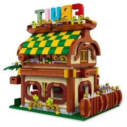 MorkModel 031052 Mork Model 031052 non  CỬA HÀNG HOA QUẢ bộ đồ chơi xếp lắp ráp ghép mô hình TOONCITY FRUIT HOUSE 1638 khối