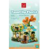 MorkModel 031051 Mork Model 031051 non  CỬA HÀNG HOA bộ đồ chơi xếp lắp ráp ghép mô hình TOONCITY FLORIST 2102 khối