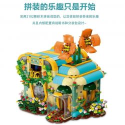 MorkModel 031051 Mork Model 031051 non  CỬA HÀNG HOA bộ đồ chơi xếp lắp ráp ghép mô hình TOONCITY FLORIST 2102 khối
