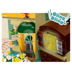 MorkModel 031051 Mork Model 031051 non  CỬA HÀNG HOA bộ đồ chơi xếp lắp ráp ghép mô hình TOONCITY FLORIST 2102 khối