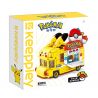 KEEPPLEY K20214 20214 non  XE CHỌC BÓNG MINI PHONG CÁCH PIKACHU bộ đồ chơi xếp lắp ráp ghép mô hình Pokémon POKEMON
