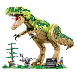 SEMBO 205026 non  THẾ GIỚI KHỦNG LONG TYRANNOSAURUS REX bộ đồ chơi xếp lắp ráp ghép mô hình Creator Expert DINOSAUR WORLD Chuyên Gia Sáng Tạo 2371 khối
