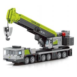 SEMBO 705101 non  MÁY TRỤC bộ đồ chơi xếp lắp ráp ghép mô hình 228 khối