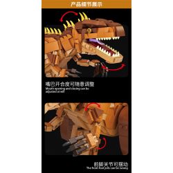FORANGE FC6255 6255 non  KHỦNG LONG KHỔNG LỒ bộ đồ chơi xếp lắp ráp ghép mô hình Creator Expert GIGANOTOSAURUS Chuyên Gia Sáng Tạo 1013 khối