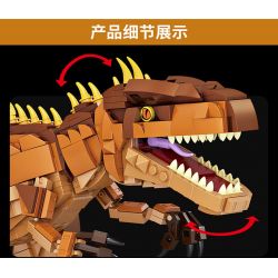 FORANGE FC6255 6255 non  KHỦNG LONG KHỔNG LỒ bộ đồ chơi xếp lắp ráp ghép mô hình Creator Expert GIGANOTOSAURUS Chuyên Gia Sáng Tạo 1013 khối