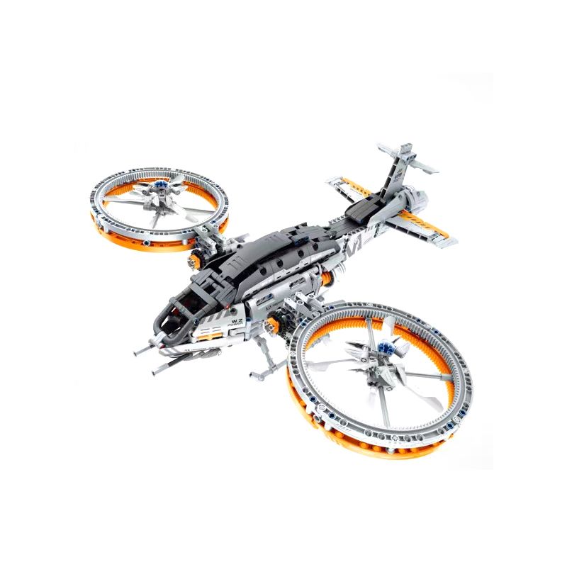 IM.MASTER QIHUI 6811 non  CHIẾN BINH bộ đồ chơi xếp lắp ráp ghép mô hình  MECHANICAL MASTER Kỹ Thuật Công Nghệ Cao Mô Hình Phương Tiện 1020 khối